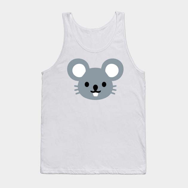 Mouse Face Emoticon Tank Top by AnotherOne